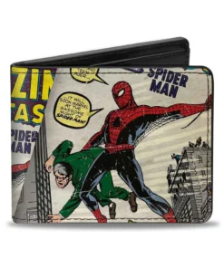 Buckle Down Marvel Comics Spiderman Bi-Fold Wallet Buckle-Down