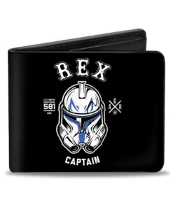Buckle Down Star Wars The Clone Wars Captain Rex Bi-Fold Wallet Buckle-Down