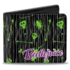 Buckle Down Beetlejuice Bi-Fold Wallet Buckle-Down