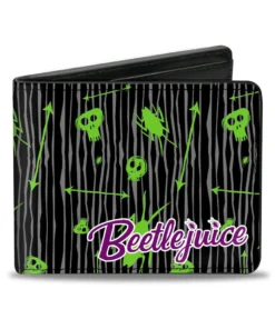 Buckle Down Beetlejuice Bi-Fold Wallet Buckle-Down