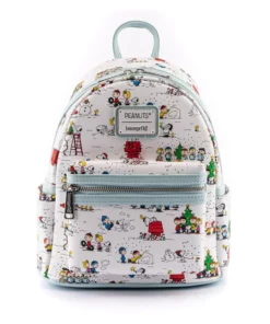 Loungefly - Peanuts Happy Holidays AOP Mini Backpack