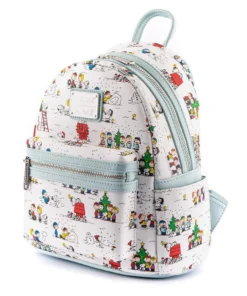 Loungefly - Peanuts Happy Holidays AOP Mini Backpack