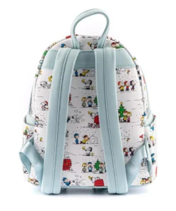 Loungefly - Peanuts Happy Holidays AOP Mini Backpack