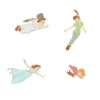 Loungefly Disney Peter Pan 4pc Pin Set Accessories