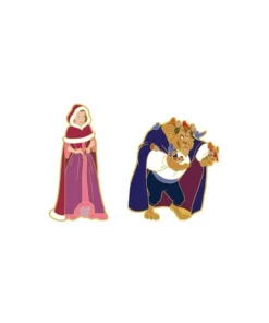 Monogram Enchanted Winter - Disney Beauty And The Beast 2pc Enamel Pin Set - PALM Exclusive