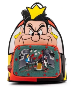 Loungefly - Disney Villains Scene Series Queen Of Hearts Mini Backpack