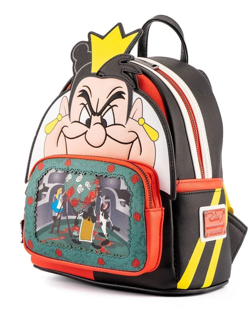 Loungefly - Disney Villains Scene Series Queen Of Hearts Mini Backpack 5 Loungefly - Disney Villains Scene Series Queen Of Hearts Mini Backpack
