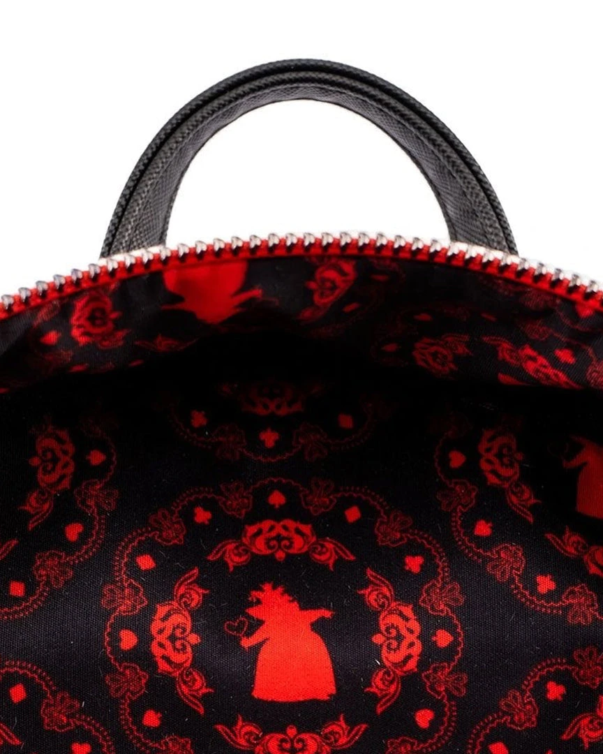 Loungefly - Disney Villains Scene Series Queen Of Hearts Mini Backpack 6 Loungefly - Disney Villains Scene Series Queen Of Hearts Mini Backpack
