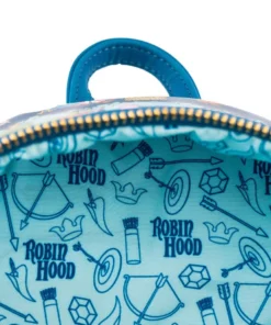Loungefly - Disney Robin Hood Sherwood Forest AOP Mini Backpack