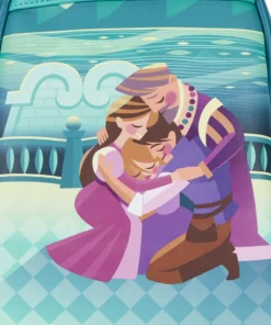 Loungefly - Disney Tangled Princess Castle Series Mini Backpack