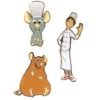 Storybook Pins Disney Pixar Ratatouille 3 Piece Limited Edition Enamel Pin Set - PALM Exclusive