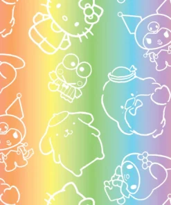 Loungefly June22 Loungefly - Hello Kitty And Friends Color Block Mini Backpack 7 Loungefly June22 Loungefly - Hello Kitty And Friends Color Block Mini Backpack