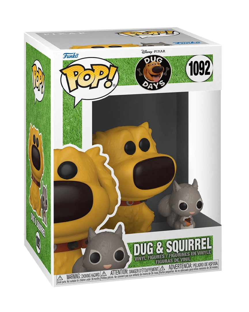 Funko POP - Dug Days: Dug & Squirrel #1092 4 Funko POP - Dug Days: Dug & Squirrel #1092