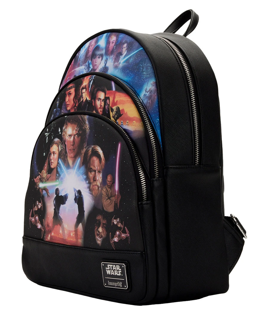 Loungefly April22 Loungefly - Star Wars Trilogy Mini Backpack 4 Loungefly April22 Loungefly - Star Wars Trilogy Mini Backpack