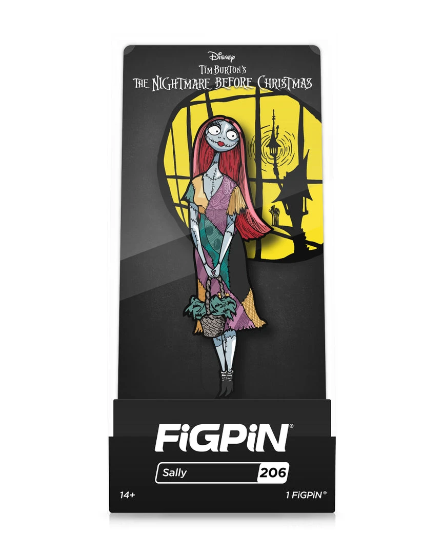 FiGPiN - Nightmare Before Christmas Sally #206 - FiGPiN Exclusive 3 FiGPiN - Nightmare Before Christmas Sally #206 - FiGPiN Exclusive