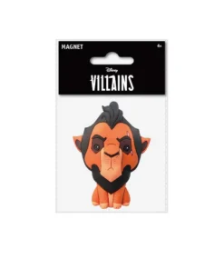 Exclusive Magnets Accessories Disney Villains The Lion King Scar 3D Magnet - Pink A La Mode Exclusive