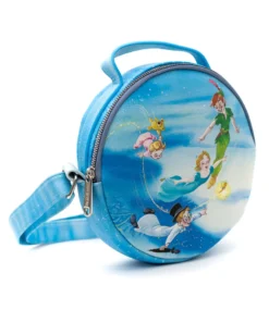 Buckle Down Exclusive Disney Peter Pan Flight Park Crossbody Bag - Pink A La Mode Exclusive