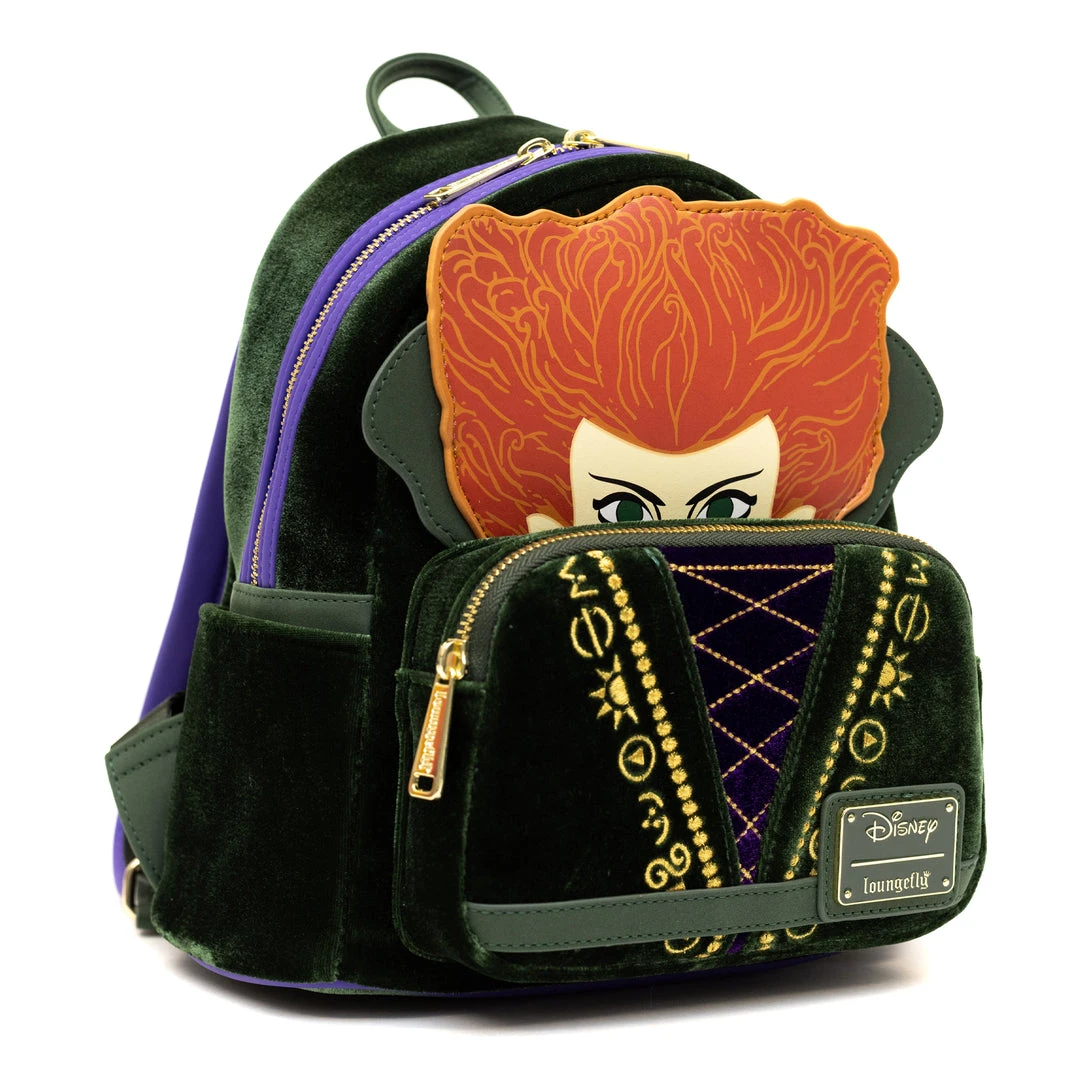 Loungefly - Hocus Pocus Cosplay Winifred Mini Backpack - PALM Exclusive 4 Loungefly - Hocus Pocus Cosplay Winifred Mini Backpack - PALM Exclusive