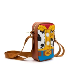 Buckle Down Exclusive Disney Pixar Toy Story Sheriff Woody Parks Crossbody Bag - Pink A La Mode Exclusive