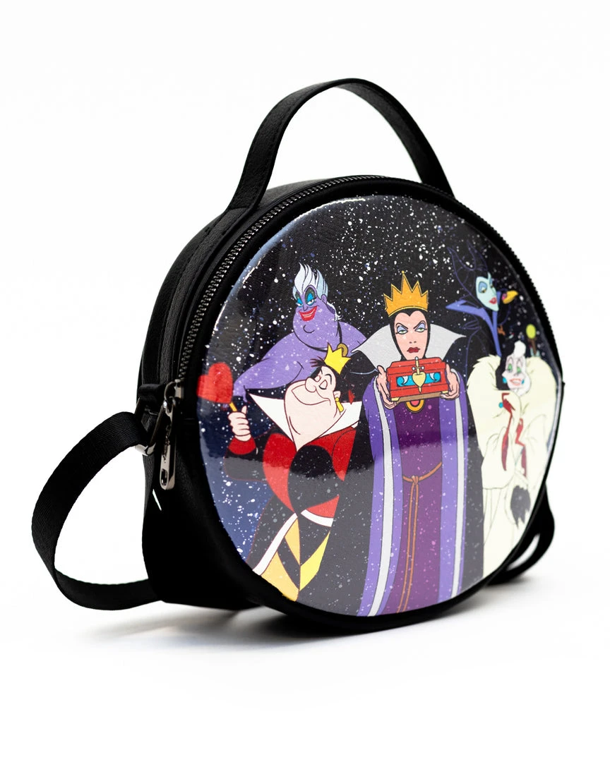 Buckle Down Exclusive Crossbody Bags Disney Villains Snow Globe Circle Parks Crossbody Bag - Pink A La Mode Exclusive 4 Buckle Down Exclusive Crossbody Bags Disney Villains Snow Globe Circle Parks Crossbody Bag - Pink A La Mode Exclusive