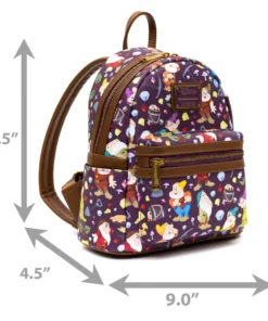 Loungefly - Disney Snow White And The Seven Dwarfs 85th Anniversary AOP Mini Backpack - PALM Exclusive 15 Loungefly - Disney Snow White And The Seven Dwarfs 85th Anniversary AOP Mini Backpack - PALM Exclusive