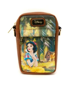 Buckle Down Exclusive Disney Snow White And The Seven Dwarfs Parks Crossbody Bag - Pink A La Mode Exclusive Crossbody Bags