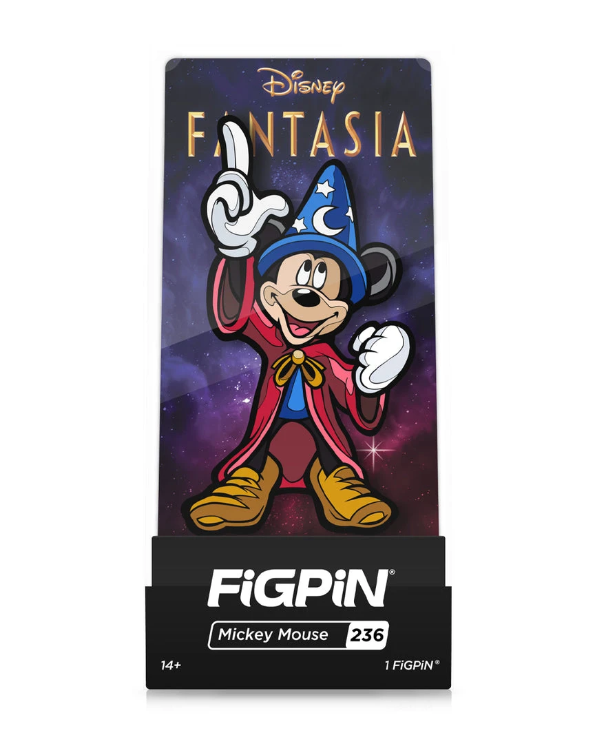 FiGPiN - Disney Fantasia Sorcerer Mickey #236 3 FiGPiN - Disney Fantasia Sorcerer Mickey #236