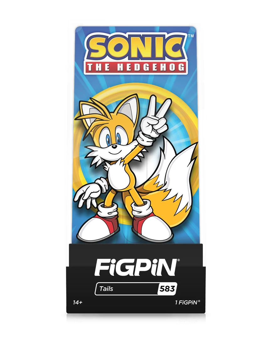 FiGPiN - Sonic The Hedgehog Tails #583 Pins 3 FiGPiN - Sonic The Hedgehog Tails #583 Pins