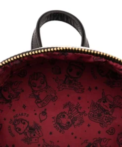 Loungefly - Disney Villains Tattoo AOP Mini Backpack