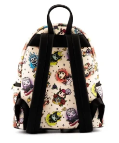 Loungefly - Disney Villains Tattoo AOP Mini Backpack