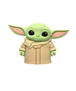 Exclusive Magnets Star Wars Baby Yoda The Child Grogu 3D Foam Magnet
