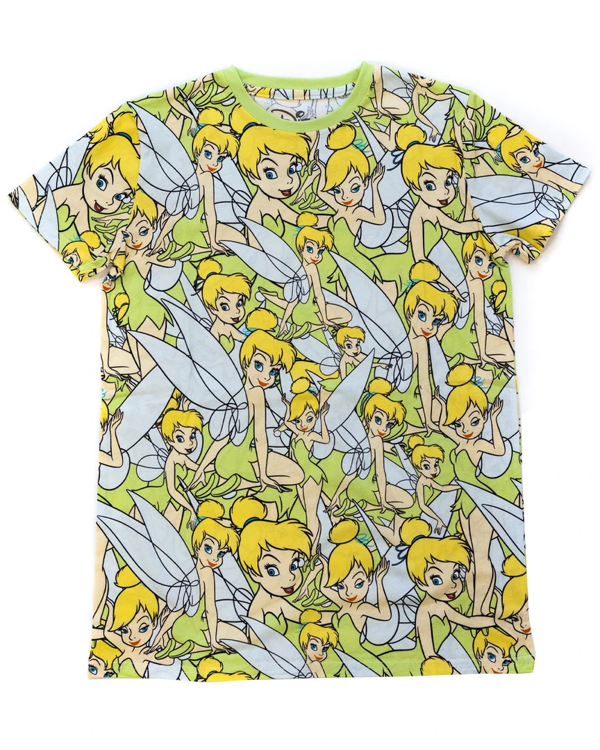 Apparel Cakeworthy - Disney Tinkerbell AOP Shirt - PALM Exclusive 4 Apparel Cakeworthy - Disney Tinkerbell AOP Shirt - PALM Exclusive