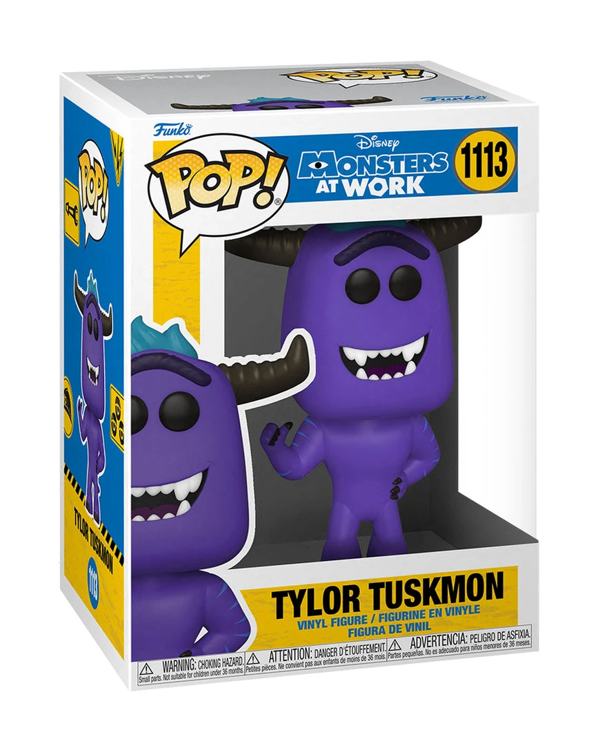 Funko POP - Disney Monsters At Work Tylor Tuskmon #1113 Funko POP! 4 Funko POP - Disney Monsters At Work Tylor Tuskmon #1113 Funko POP!