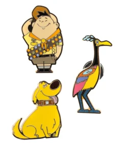 Storybook Pins Disney Pixar Up 3 Piece Limited Edition Enamel Pin Set - PALM Exclusive