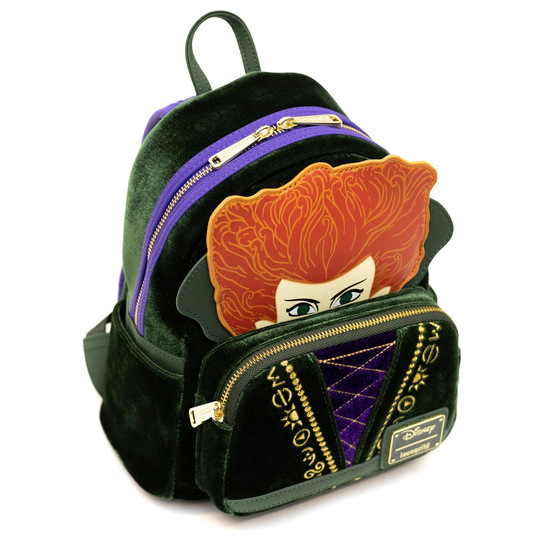 Loungefly - Hocus Pocus Cosplay Winifred Mini Backpack - PALM Exclusive 5 Loungefly - Hocus Pocus Cosplay Winifred Mini Backpack - PALM Exclusive