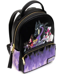Loungefly - Disney Villain's Flame Mini Backpack - PALM Exclusive