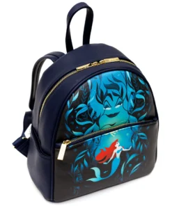 Danielle Nicole Exclusive Danielle Nicole - Disney Enchanted Princess Series Ariel & Ursula Mini Backpack - PALM Exclusive