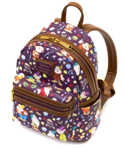 Loungefly - Disney Snow White And The Seven Dwarfs 85th Anniversary AOP Mini Backpack - PALM Exclusive 14 Loungefly - Disney Snow White And The Seven Dwarfs 85th Anniversary AOP Mini Backpack - PALM Exclusive