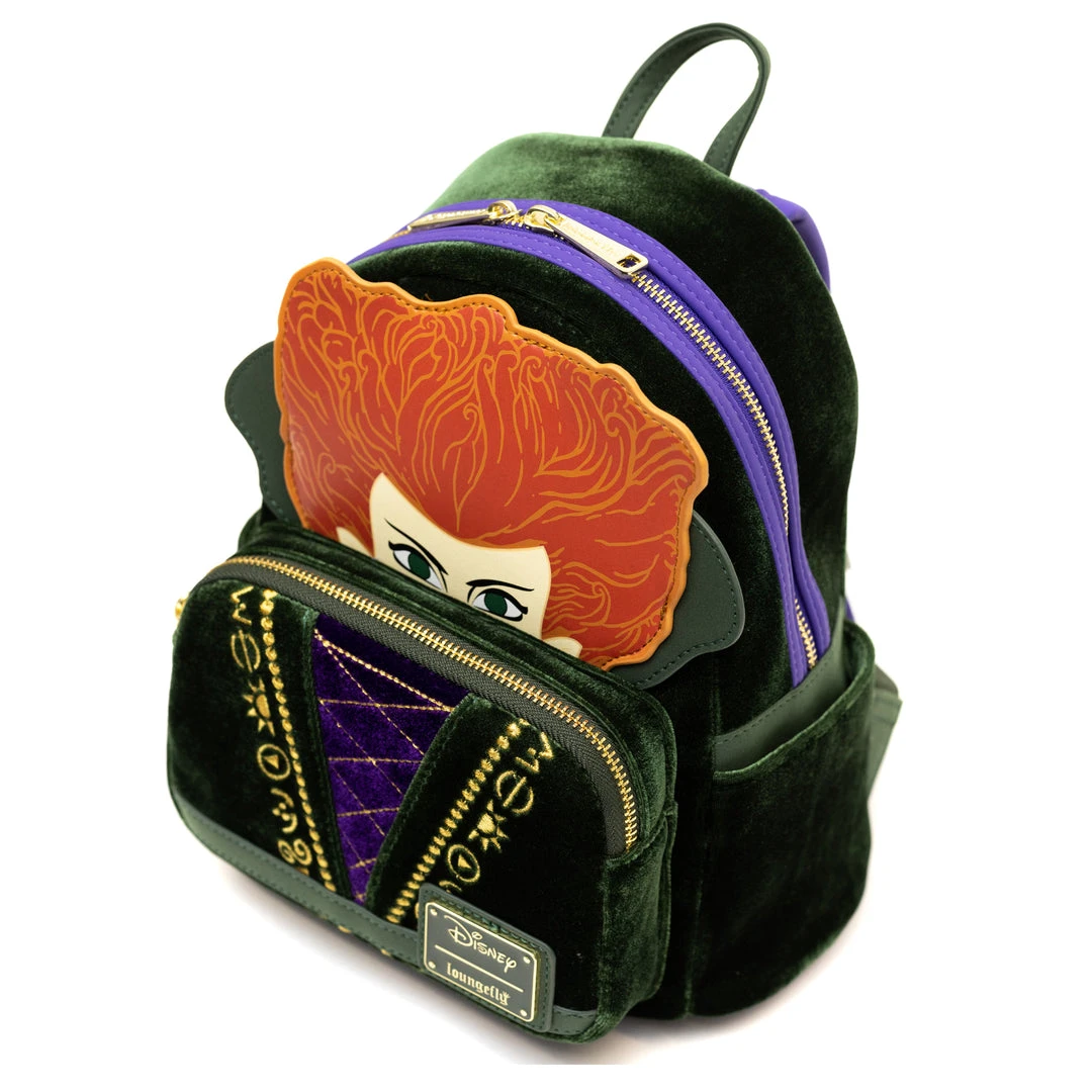 Loungefly - Hocus Pocus Cosplay Winifred Mini Backpack - PALM Exclusive 6 Loungefly - Hocus Pocus Cosplay Winifred Mini Backpack - PALM Exclusive
