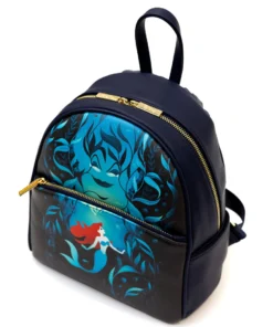 Danielle Nicole Exclusive Danielle Nicole - Disney Enchanted Princess Series Ariel & Ursula Mini Backpack - PALM Exclusive