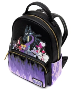 Loungefly - Disney Villain's Flame Mini Backpack - PALM Exclusive