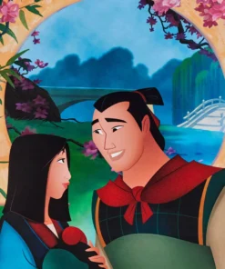 Loungefly - Disney Castle Series Mulan Light-up Mini Backpack 15 Loungefly - Disney Castle Series Mulan Light-up Mini Backpack