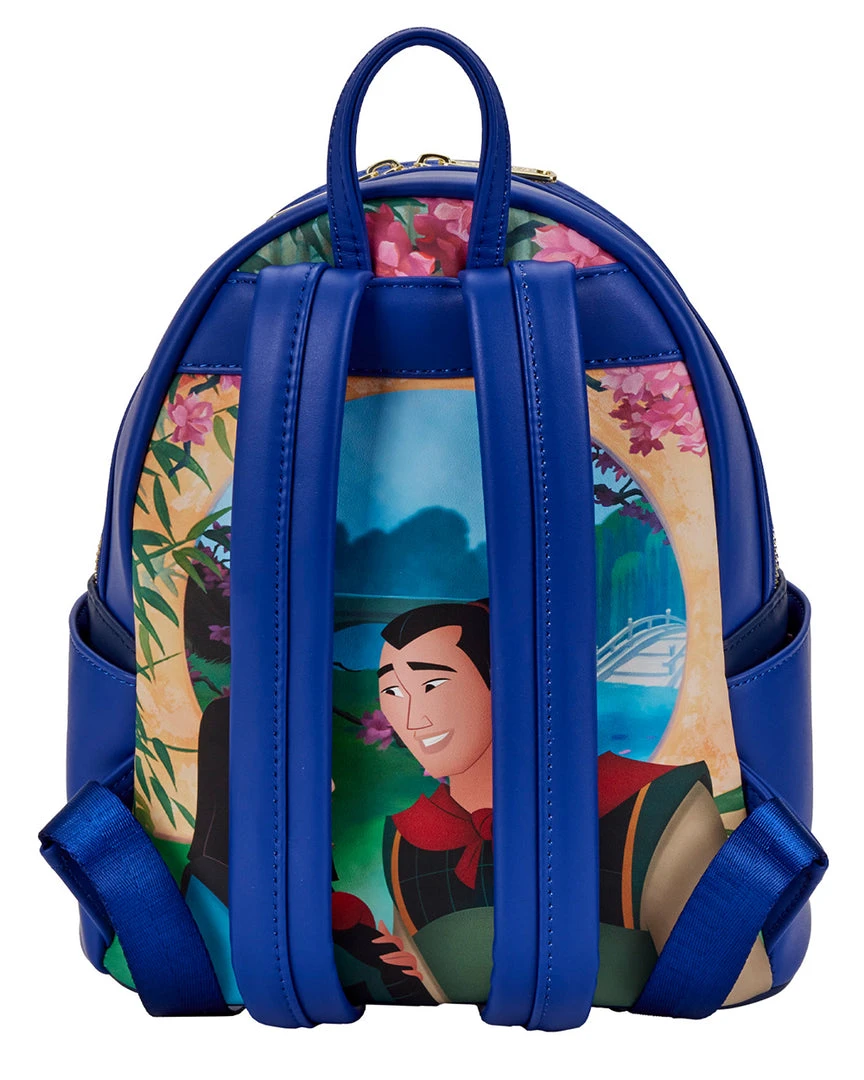 Loungefly - Disney Castle Series Mulan Light-up Mini Backpack 7 Loungefly - Disney Castle Series Mulan Light-up Mini Backpack