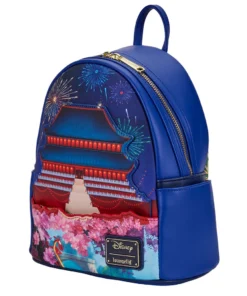 Loungefly - Disney Castle Series Mulan Light-up Mini Backpack 12 Loungefly - Disney Castle Series Mulan Light-up Mini Backpack