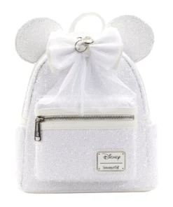 Loungefly May22 Coming Soon... Loungefly - Disney Minnie Mouse Wedding Sequin Mini Backpack
