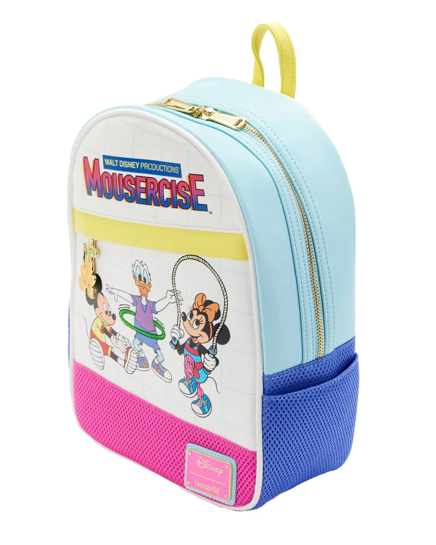 Loungefly June22 Coming Soon... Loungefly - Disney Mousercise Mini Backpack 4 Loungefly June22 Coming Soon... Loungefly - Disney Mousercise Mini Backpack