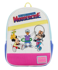 Loungefly June22 Coming Soon... Loungefly - Disney Mousercise Mini Backpack