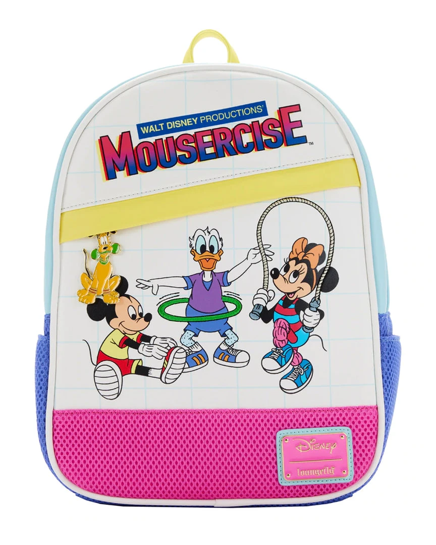 Loungefly June22 Coming Soon... Loungefly - Disney Mousercise Mini Backpack 3 Loungefly June22 Coming Soon... Loungefly - Disney Mousercise Mini Backpack