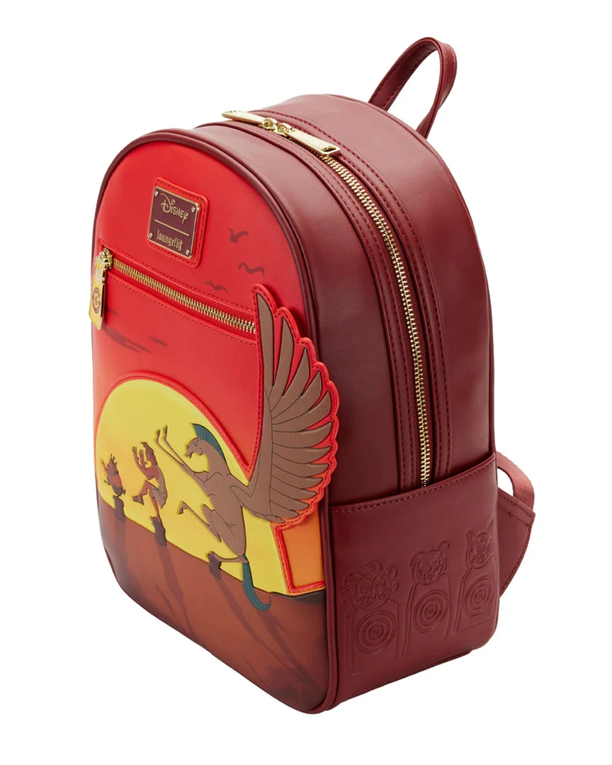 Loungefly June22 Loungefly - Disney Hercules 25th Anniversary Sunset Mini Backpack 4 Loungefly June22 Loungefly - Disney Hercules 25th Anniversary Sunset Mini Backpack