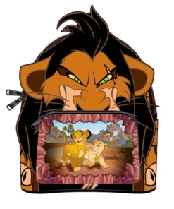 Loungefly June22 Loungefly - Disney The Lion King Villain Scene Series Scar Mini Backpack